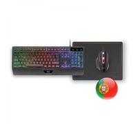 Mars gaming mcp124, layout portugués, combo gaming 3en1, teclado ergo