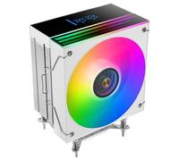 Mars Gaming Mcpu-lcd Disipador Cpu 300w Tdp 6x Heatpipes Ventilador Argb 120mm Pantalla Lcd Blanco