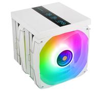 Mars Gaming MCPU-LCDPRO Disipador CPU 380W 8x Heatpipes 2x Ventiladores 120mm Pantalla LCD XL Blanco