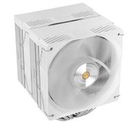 Mars Gaming MCPU-X26PRO, Disipador CPU Dual Tower 350W TDP, 2x Ventiladores 120mm, Rodamientos FDB y Núcleo de Cobre, 6 Heatpipes HCT, Cable Reductor de Ruido, Intel LGA y AMD, Blanco