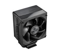 Mars Gaming MCPU-XPRO, disipador de CPU 190W TDP, 3x Heatpipes HCT, disipador de calor de aluminio, ventilador FDB PWM de 90 mm, diseño compacto completamente negro, compatible con sockets Intel y