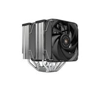 Mars Gaming MCPU-XU6, Disipador CPU Doble Torre, TDP 350W, 2x Ventiladores de Aspas Híbridas y Rodamiento FDB de Cobre Hiperbalanceado, 6 Heatpipes Tecnología HCT ULTRA, Multisocket Universal, Negro