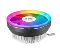 Mars Gaming Disipador CPU MCPU120 perfil bajo 120mm CHROMA RGB TDP 120W PWM silencioso Intel y AMD