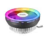 Mars Gaming Disipador CPU MCPU120 perfil bajo 120mm CHROMA RGB TDP 120W PWM silencioso Intel y AMD