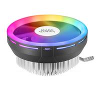 Mars Gaming Disipador CPU MCPU120 perfil bajo 120mm CHROMA RGB TDP 120W PWM silencioso Intel y AMD