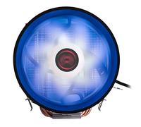 Mars Gaming MCPURGB - Disipador de CPU (RGB, 12 cm, Heat Core Touch, Soporte Universal) Color Negro