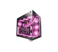 Caja Gaming Torre Mars Gaming MCV4/ Rosa