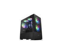 Mars Gaming - MCZ, Caja PC Compacta Premium, MicroATX, Panel + Frontal Mesh, Negro