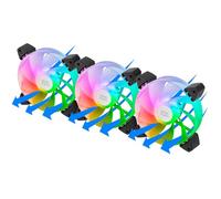 Pack 3 Ventiladores Invertidos Mars Gaming MF-3AR/ 12cm/ ARGB