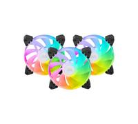 Pack 3 Ventiladores Invertidos Mars Gaming MF-3AR/ 12cm/ ARGB