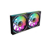 Ventilador mars gaming mf3dprox2r argb 2x 120mm negro