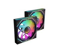 Mars Gaming - MF3DPROX2R sistema de refrigeración para ordenador Carcasa del ordenador Ventilador 12 cm Negro