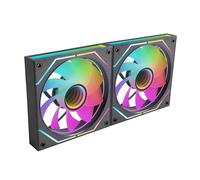 Mars Gaming MF3DPROX2R sistema de refrigeración para ordenador Carcasa del ordenador Ventilador 12 cm Negro