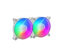 Mars Gaming MF-DUO White (Pack 2) 120mm - Ventilador