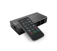 Mars Gaming MF-HUB, Hub de Control de Ventiladores PWM, Controlador de Velocidad hasta 10x Ventiladores e Iluminación ARGB hasta 10x Dispositivos, Mando a Distancia, Compatibilidad Total ARGB, Negro