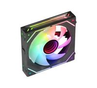 Mars Gaming MF-LINKFINITY PWM ARGB 120mm Ventilador Suplementario Negro