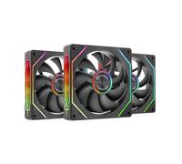 Mars Gaming MF-LINKFINITYKIT2 Black (Kit de 3 ventiladores) 120mm - Ventilador