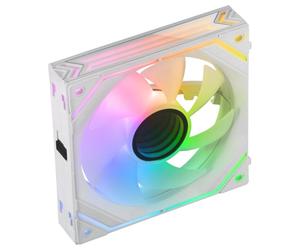 Mars Gaming MF-LINKFINITYW PWM ARGB 120mm Ventilador Suplementario Blanco