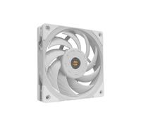 Mars Gaming MF-NC, Ventilador PC PWM 120mm, Rodamiento FDB de Cobre Hiperbalanceado, Ventilador Silencioso con Diseño de Aspas Híbridas, Ventilador Ordenador Profesional, Blanco