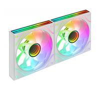 Mars Gaming - MF3DPROX2RW sistema de refrigeración para ordenador Carcasa del ordenador Ventilador 12 cm Blanco