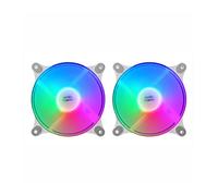 Pack 2x Ventiladores MFX FRGB de 120mm (Blancos) - MARS-GAMING