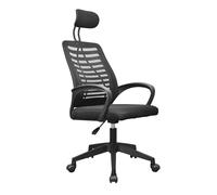 Mars Gaming MGC-ERGOB Silla Ergonómica Malla Transpirable Reposabrazos Altura 110.5-120.5cm Negro