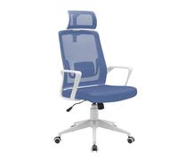 Mars Gaming Mgc-ergolite, Silla Gaming Ergonómica, Malla Transpirable, Acero Azul