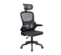 Mars Gaming MGC-ERGOPRO, Silla Ergonómica Profesional, Soporte Lumbar Activo, Malla Transpirable, Altura Ajustable 120-130cm, Reposabrazos Abatibles, Reposacabezas Regulable, Silla de Oficina, Negro