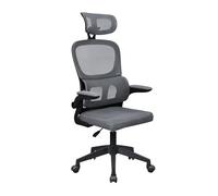 Mars Gaming MGC-ERGOPRO, Silla Ergonómica Profesional, Soporte Lumbar Activo, Malla Transpirable, Altura Ajustable 120-130cm, Reposabrazos Abatibles, Reposacabezas Regulable, Silla de Oficina, Gris