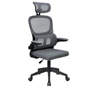 Mars Gaming MGC-ERGOPRO, Silla Ergonómica Profesional, Soporte Lumbar Activo, Malla Transpirable, Altura Ajustable 120-130cm, Reposabrazos Abatibles, Reposacabezas Regulable, Silla de Oficina, Negro