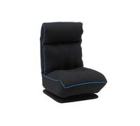 Mars Gaming MGC-Throne, Sofá Gaming Ergonómico, Base con Rotación 360°, Respaldo y Reposacabezas Ajustables, Espuma de Alta Densidad, Diseño Versátil Plegable, Sofá PC con Estructura Robusta, Azul