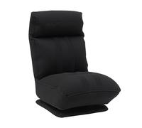 Mars Gaming MGC-Throne, Sofá Gaming Ergonómico, Base con Rotación 360°, Respaldo y Reposacabezas Ajustables, Espuma de Alta Densidad, Diseño Versátil Plegable, Sofá PC con Estructura Robusta, Negro