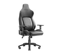 Mars Gaming MGC-ULTRA Negro Silla Gaming Ergonómica Respaldo Ergofit Reposabrazos 3D Soporte Lumbar + Cojín Cervical Ruedas XL