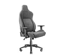 Mars Gaming MGC-Ultra, Silla Gaming Ergonómica, Respaldo Ergofit, Reposabrazos 3D, Soporte Lumbar + Cojín Cervical, Ruedas XL, Tejido Transpirable, Gris