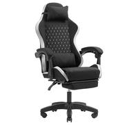 Mars Gaming MGC-X, Silla Gaming Ergonómica, Tejido Transpirable, Respaldo Reclinable y Altura Regulable, Reposabrazos Dinámico, Cojín Cervical y Lumbar, Silla Oficina con Reposapiés Extensible, Rosa