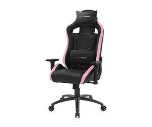 Mars Gaming MGCXNEO, Silla Gaming Premium con Cojines Soft-Touch, Air-Tech Pro, Base de Acero, Reclinable 135º, Relleno Multicapa, Reposabrazos 2D, Ruedas XL, Rosa
