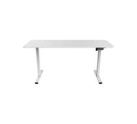 Mars Gaming Mgd-ergopro160 Mesa Elevable Eléctrica 73-118cm Fibra Carbono Y Acero 160x60cm Blanco