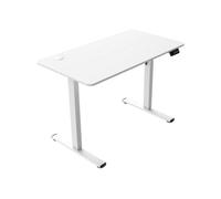 Mars Gaming - MGD-ERGOPRO, Mesa Ajuste Altura Eléctrico 73-118cm, Superficie Ergonómica Fibra Carbono, Estructura - MGDERGOPROW