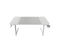 Mars Gaming MGD-X140 Mesa Ergonómica Alfombrilla XXL Soporte Auriculares y Bebida 140x60cm Blanco