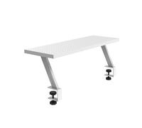 Mars Gaming Soporte para monitor MGDS – Elevador 17cm, hasta 10 kg, 60x20cm – Blanco