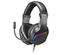 Auriculares Gaming con Micrófono Mars Gaming MH122/ Jack 3.5/ Negros
