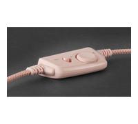 Mars Gaming - MH320P Rosa, Auriculares Neodimio RGB Flow, Micrófono y Caja de Control