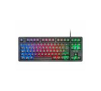 Mars Gaming - MK023, Teclado Gaming TKL, Tecnología Híbrida H-Mech, Iluminación FRGB Rainbow, Anti-ghosting, Compatibi - MK023ES