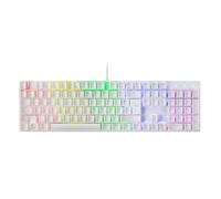 Mars Gaming MK422, Teclado Gaming Mecánico RGB Rainbow, Switch Azul, Teclas Doble Inyección, Funciones Multimedia, Modo Juego, Antighosting, Multiplataforma, Idioma Francés AZERTY, Blanco