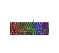 Mars Gaming MK80 Teclado Mecánico Negro FRGB Switch Rojo Layout Italiano