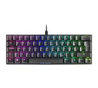 Mars Gaming MKMINIBES, Teclado Mecánico Ultra-Compacto, Full RGB Chroma, Switch OUTEMU Pro Azul, Negro, Idioma Español