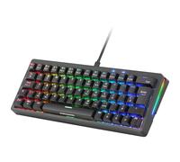 Mars Gaming MKMINIPRO, Teclado Mecánico Ultra-Compacto 60%, Switches Mecánicos Hot-Swappable, Iluminación RGB Chroma, Teclado Gaming Antighosting, Multiplataforma, Switch Silencioso, Idioma Español /