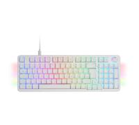 Mars Gaming MKPRO, Teclado Mecánico Gaming Completo, RGB Chroma, Switches Hot-Swap Mecánicos, Antighosting, Rueda de Control, Software Avanzado, Multiplataforma, Switch Silent, Francés, Blanco
