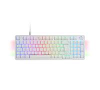Mars Gaming MKPRO, Teclado Mecánico Gaming Completo, RGB Chroma, Switches Hot-Swap Mecánicos, Antighosting, Rueda de Control, Software Avanzado, Multiplataforma, Switch Silent, Español, Blanco