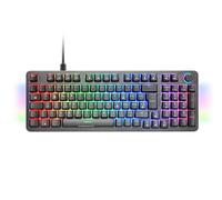 Mars Gaming MKPRO, Teclado Mecánico Gaming Completo, RGB Chroma, Switches Hot-Swap Mecánicos, Antighosting, Rueda de Control, Software Avanzado, Multiplataforma, Switch Silent, Italiano, Negro